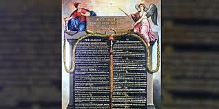 France writes the declaration of the rights of man