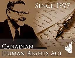 The federal government passes the Canadian Human Rights Act and sets up the Human Rights Commission.