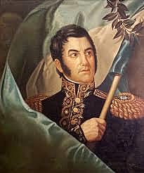 Jose de San Martin frees Peru from Spain