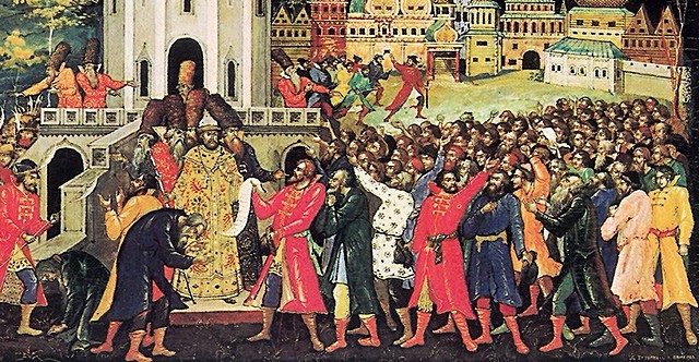 Медный бунт 25-26 в Москве 25-26 июля 1662 г.