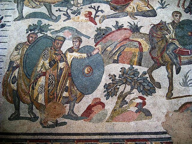 El dominus va de caza.