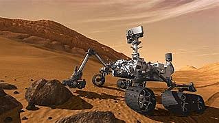 L'astromobile Curiosity