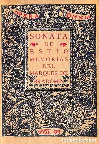 Sonata de Estío  -  Ramón M. del Valle-Inclán