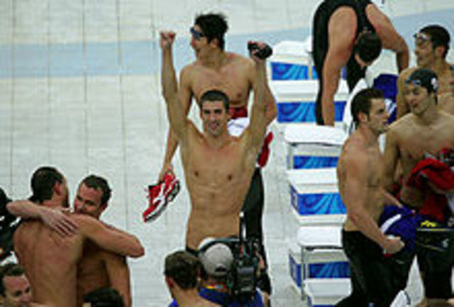 Michael Phelps won a record 8 gold medals in the 2008 Olympics