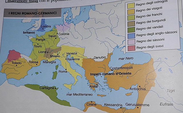 In Occidente nascono nuovi regni