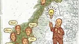 Timeline: norsk språkhistorie