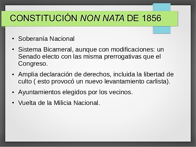 Constitución non nata.