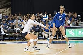 Playing Volleyball - Open Minded