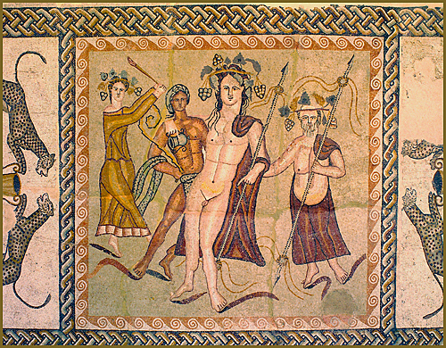 MOSAICO DE BACO, COMPLUTUM.