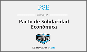 PACTO DE SOLIDARIDAD ECONÓMICA