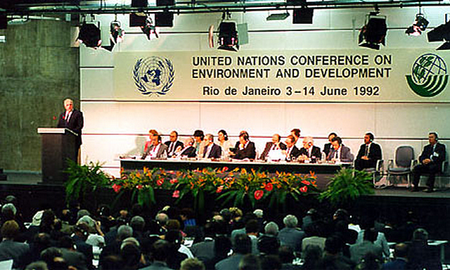 Sommet de la Terre à Rio