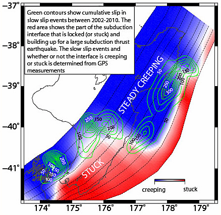 New Zealand’s slow slip