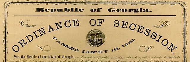 South Caroline secedes