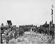 Completion of the transcontinental railroad