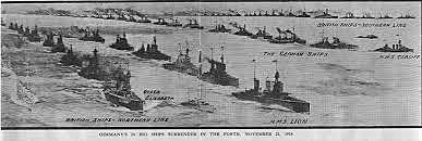 Germany begins a naval blockade of Great Britain.