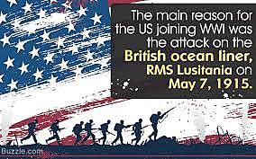 The United States declares war on Germany.