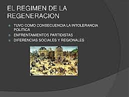 La regeneración