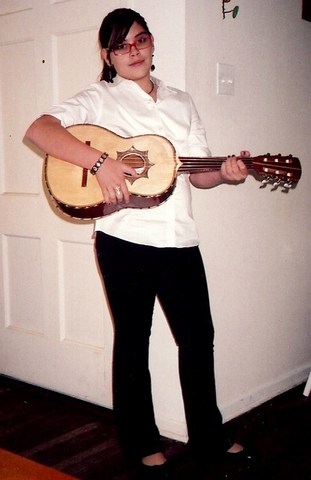 1st time playing an instrument.