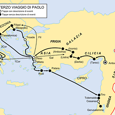 Timeline: Il terzo viaggio di S. Paolo