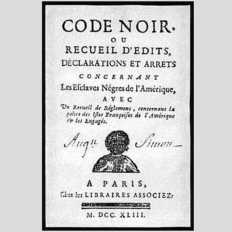 Publicación del Código Negro