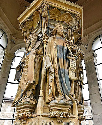 El pozo de Moisés. (La Cartuja de Champmol) de Claus Sluter.