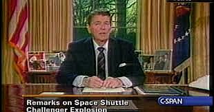 Space Shuttle Challenger explosion (Reagan Speech)