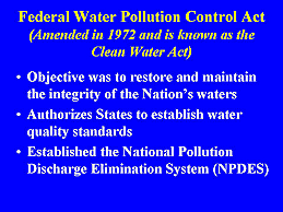 Water Quality Control Act