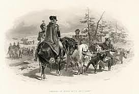 Washington Arrives on Outskirts of Boston with Continental Troops