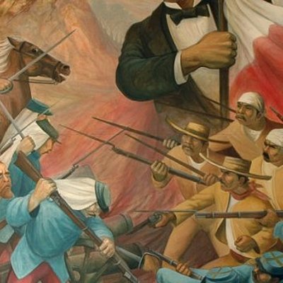 Timeline: SEGUNDA INTERVENCIÓN FRANCESA Y TRIUNFO DE LA REPÚBLICA