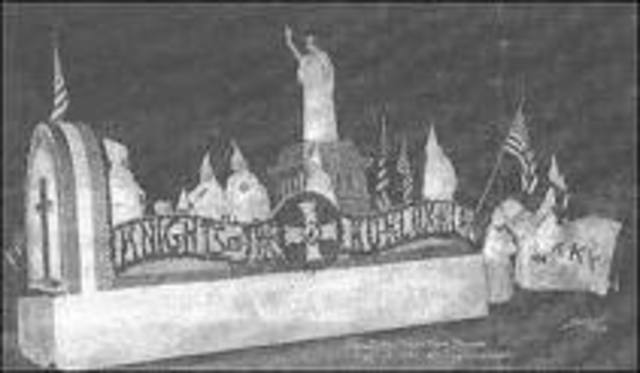 The formation of the Ku Klux Klan