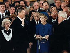 Reagan inaugurated