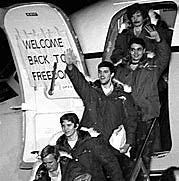 Fifty-two American hostages held in Iran are released