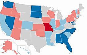 Democrats gain seats (Nov 1986)