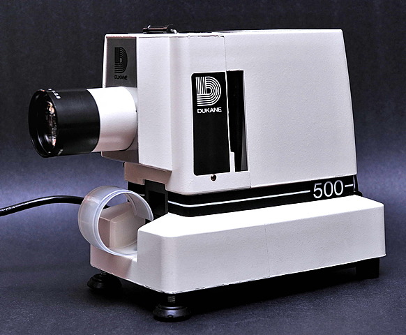 the filmstrip projector