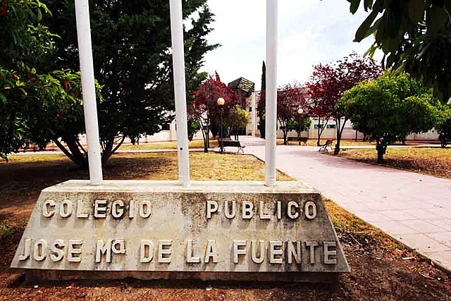 entrada al colegio