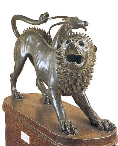 Quimera de Arezzo 380-360 a.C.