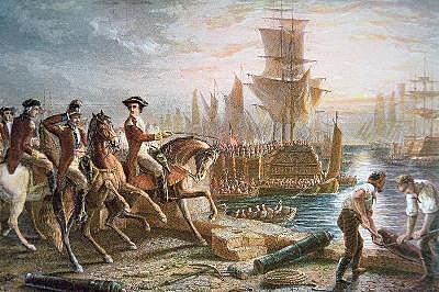 British Surrender Boston