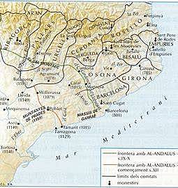 Comencen les conquestes cristianes.Conquesta de Girona
