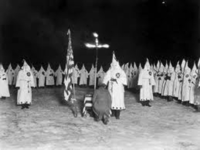 formation of the Ku Klux Klan