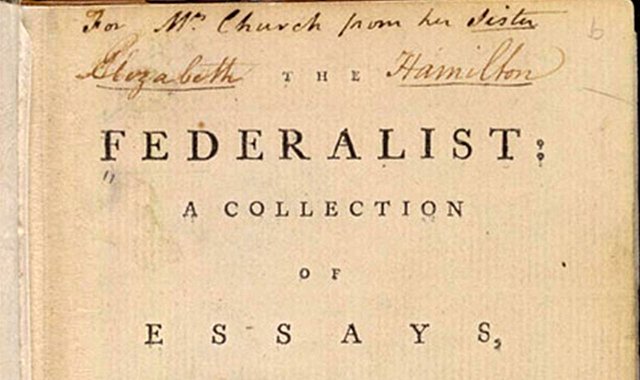 The Federalist Papers!
