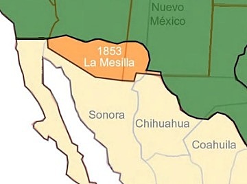 SANTA ANNA Y LA VENTA DE LA MESILLA