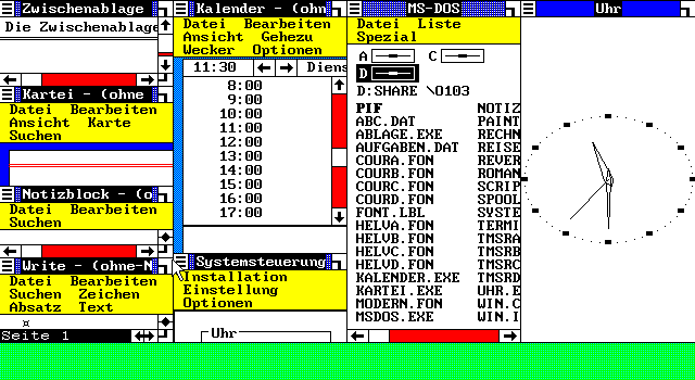 Windows, versión 1.0