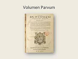 Volumen parvum
