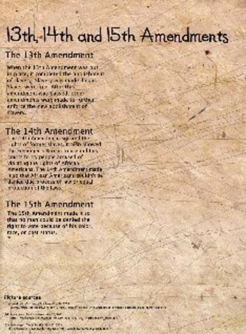 The 15th Admendment Ratified