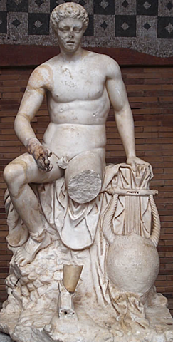 Escultura de Mercurio (Museo de Arte Romano de Mérida) España