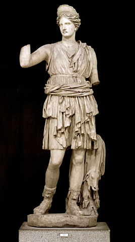 Diana cazadora de Itálica (Museo Arqueológico de Sevilla) España