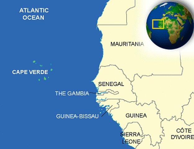 Cape Verde and the Gambia River