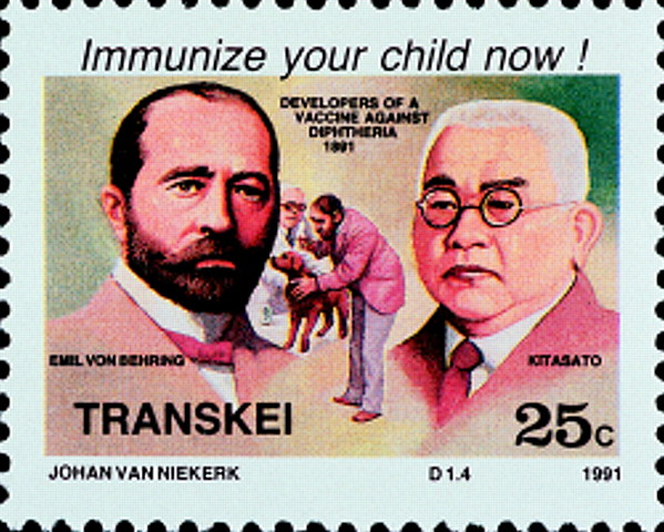 Emil von Behring e Shibasaburo Kitasato