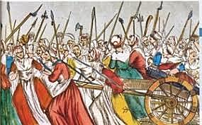 Kvinne toget til Versailles