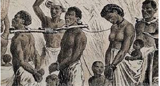 most of the Haitian population was enslaved